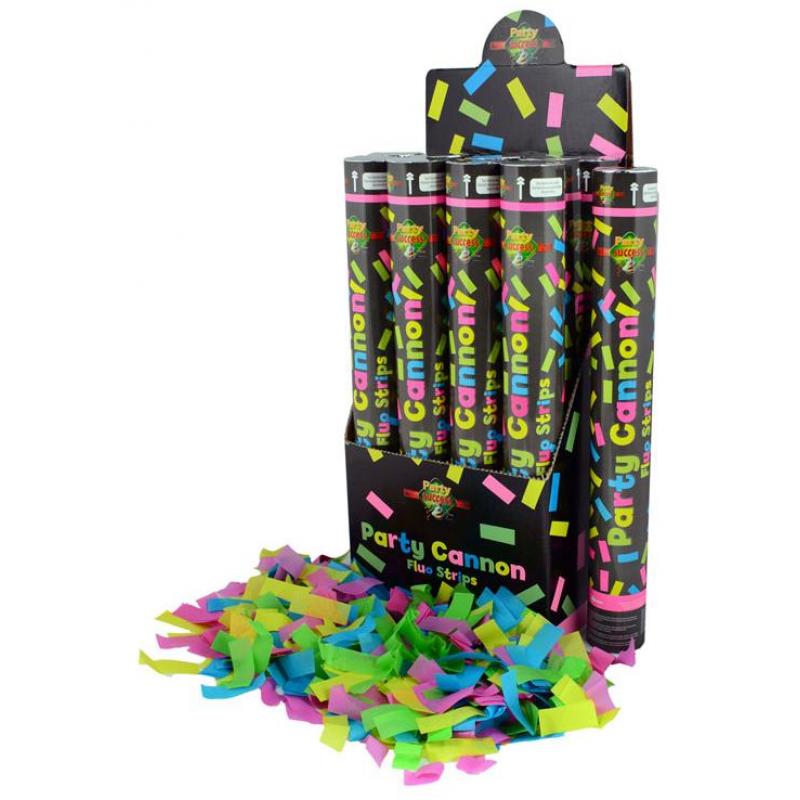 Konfetti-Kanone Weiße Herzen – 40 Cm Party-Kanone Für Hochzeit, Geburtstag – Konfettiregen Mit Luftdruck
